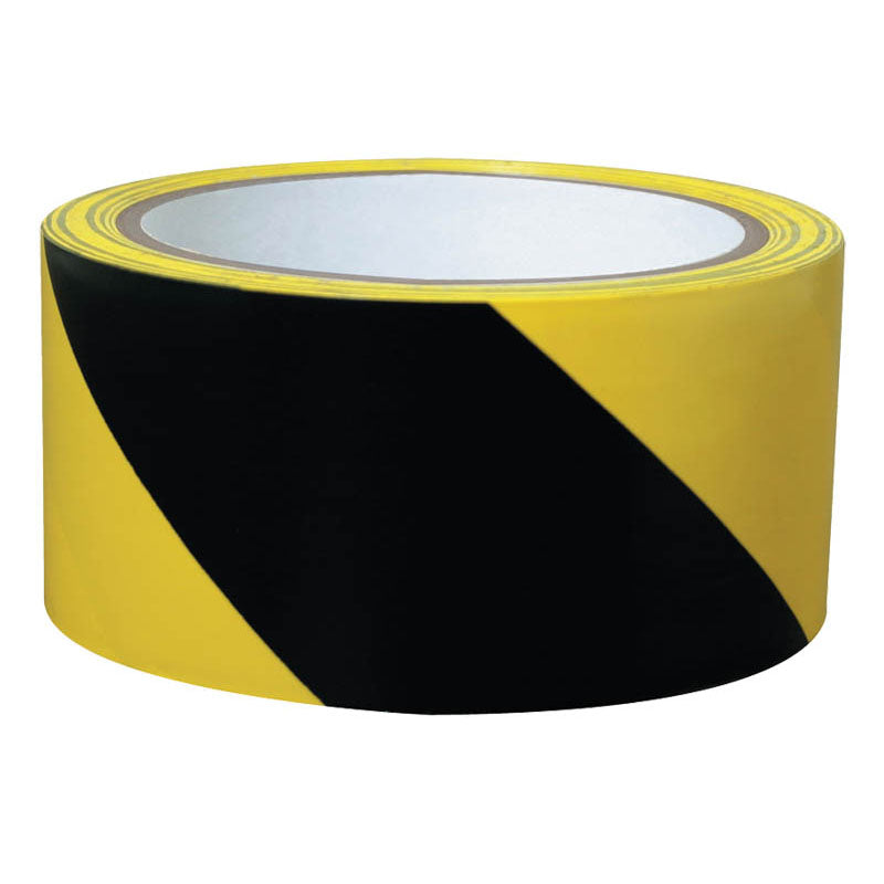 Generic USA LF52UT008YB 2" x 36 yds Yellow / Black Hazard Tape