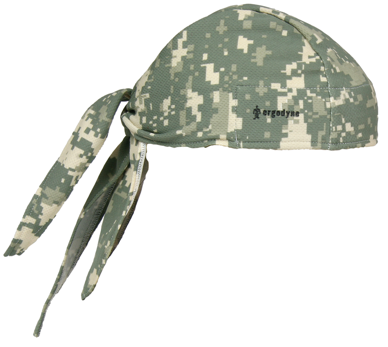 Ergodyne LF656710C 6710 Triangle Tie Hat Camo