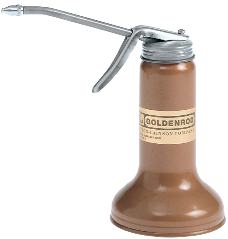 Goldenrod LH50600 Oiler - 6 oz-5" Rigid Spout - Pistol Pump