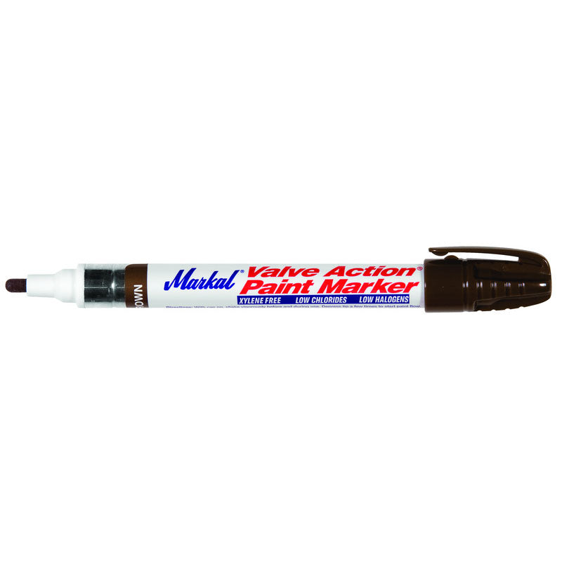 La-Co/Markal LH5296809 Valve Action Marker - Model 96809 - Brown