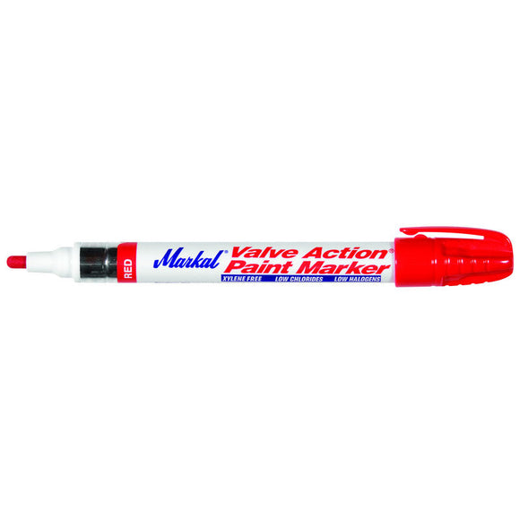 La-Co/Markal LH5296822 Valve Action Marker - Model 96822 - Red