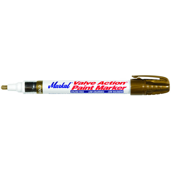 La-Co/Markal LH5296827 Valve Action Marker - Model 96827 - Gold
