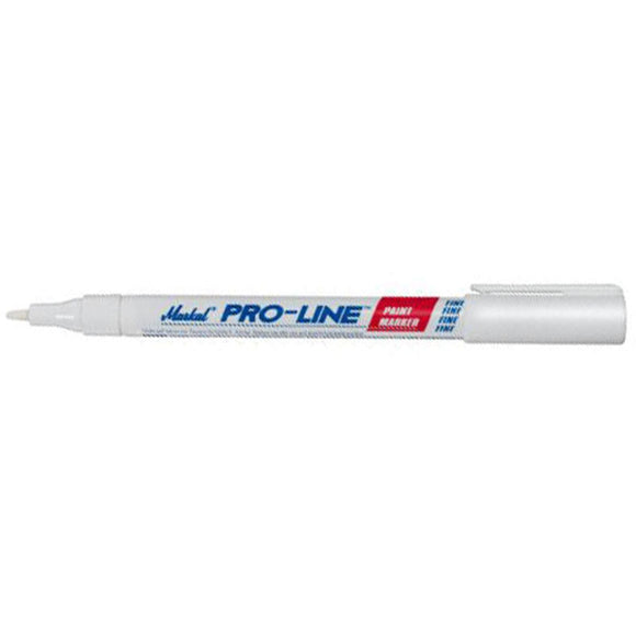 La-Co/Markal LH5296871 Pro-Line Fine Line Marker - Model 96871 - White