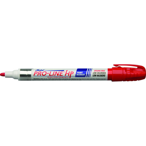 La-Co/Markal LH5296962 Proline HP Liquid Paint Marker - Red