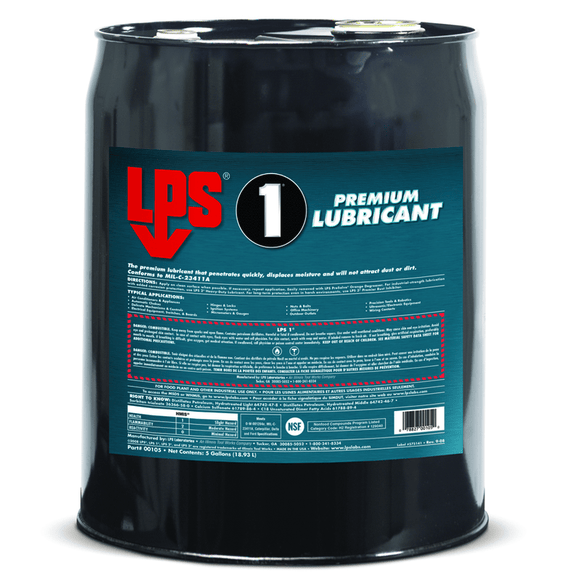 LPS LJ6000105 LPS-1 Lubricant-5 Gallon