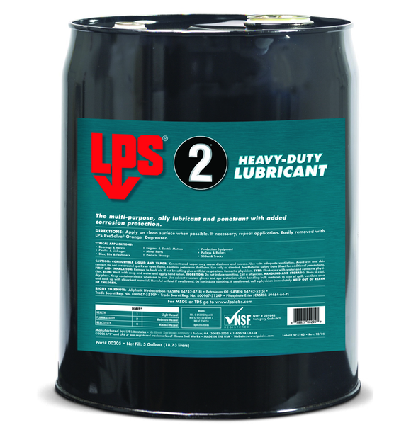 LPS LJ6000205 LPS-2 Lubricant-5 Gallon