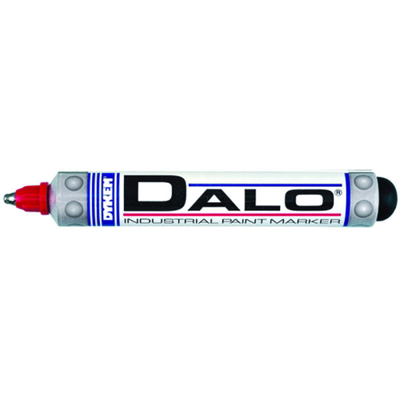 Dykem LL6026023 Dalo Medium Marker - Stainless Steel Ball Tip - Red