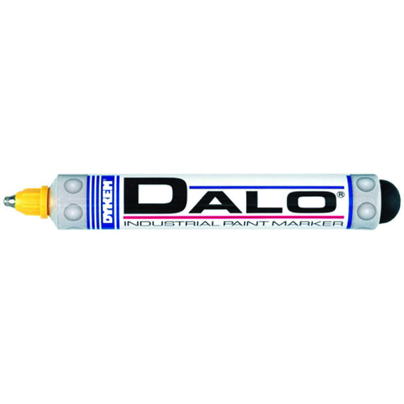 Dykem LL6026063 Dalo Medium Marker - Stainless Steel Ball Tip - Yellow