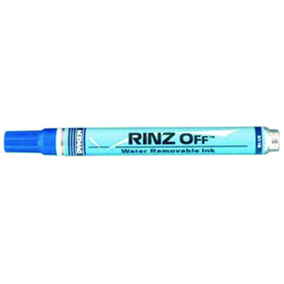 Dykem LL6091105 Rinz Off Marker - Medium - Blue