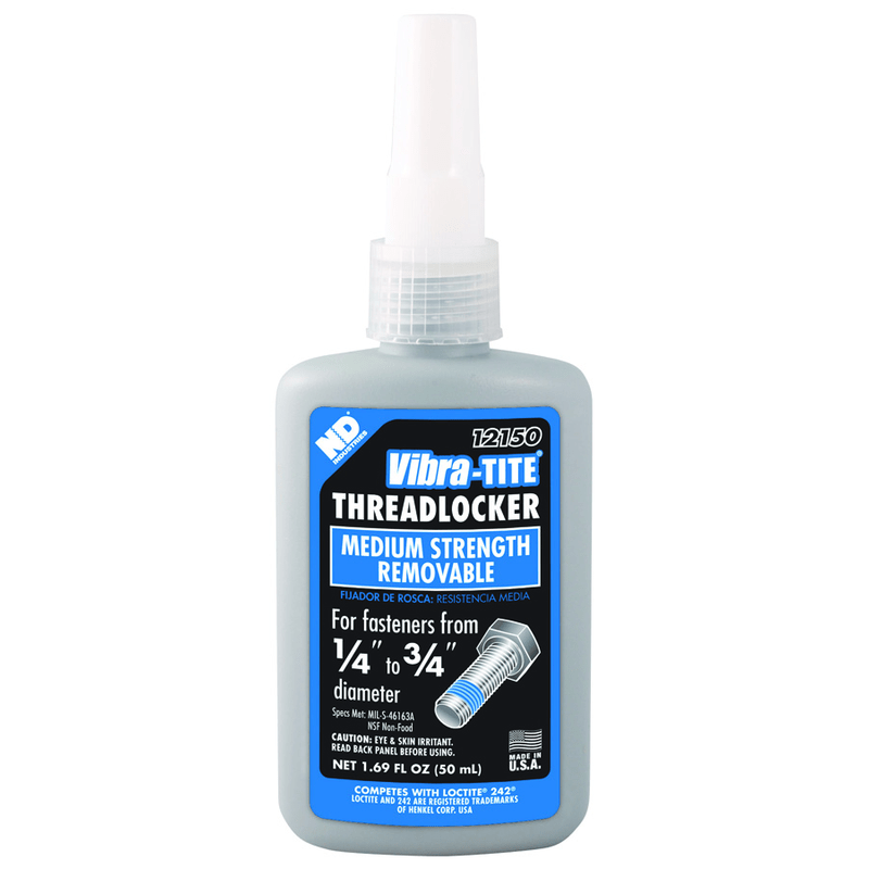 Vibra-tite LM4512150 Series 121 Medium Strength Threadlocker-50 ml