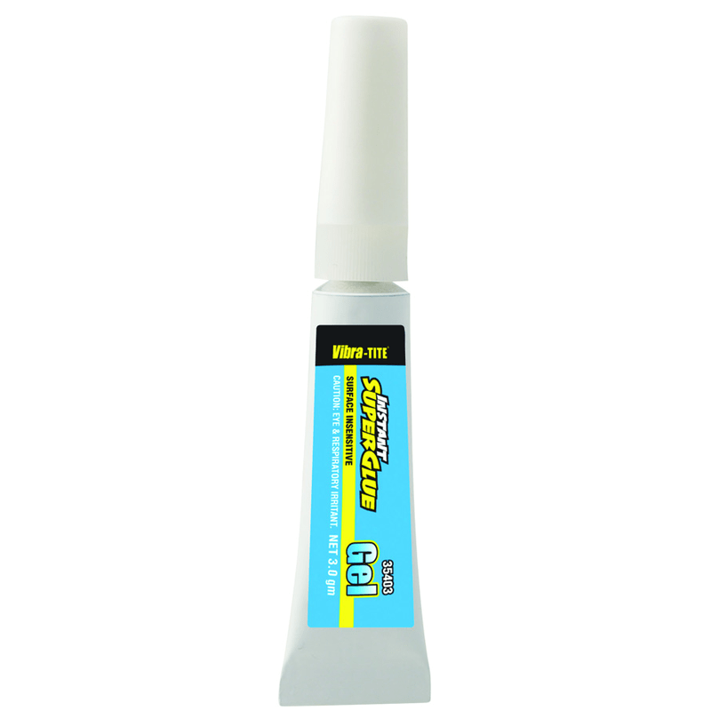 Vibra-tite LM4535403 Super Glue Gel 354-3 gm