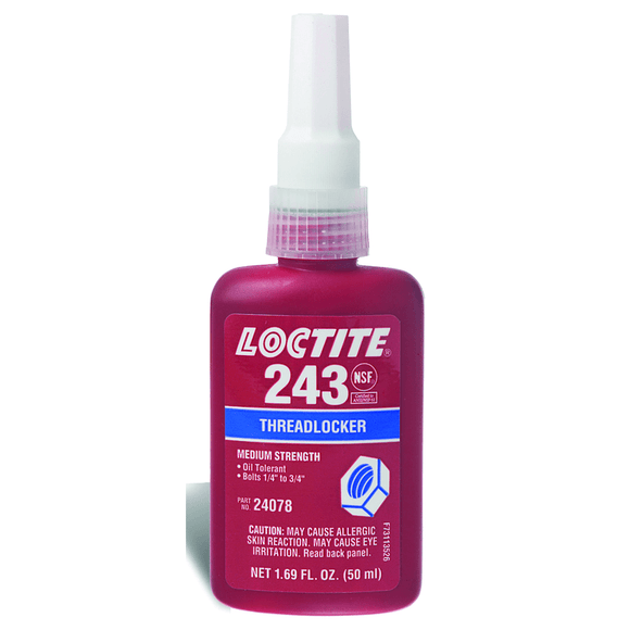 Loctite LM501329467 Series 243 Threadlocker Blue Removable-50 ml