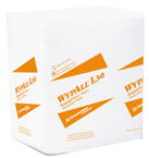 Kimberly-Clark LM5505812 12.5 x 14.4'' - Package of 1080 - WypAll 1/4 Fold