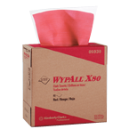 Kimberly-Clark LM5505930 9.1 x 16.8'' - Package of 80 - WypAll Pop-Up Box