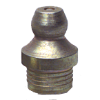 Kingfisher LM63201743 Grease Fittings - 1/4" - Drive Straight Hydraulic - Drive Fit with Serrated Shank Style - Pack of 10