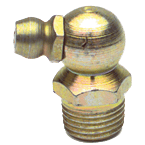 Kingfisher LM63211613 Grease Fittings - 1/8"-27 - PTF 90° Hydraulic Style - Pack of 10