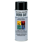 Work Day LP40A04412 Work Day Aerosol Enamel Paint Flat Black