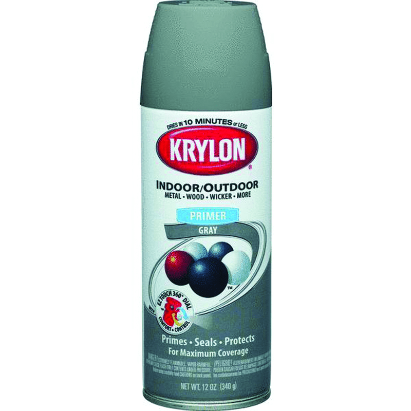 Krylon LP40K1318 16oz Gray Krylon Primer