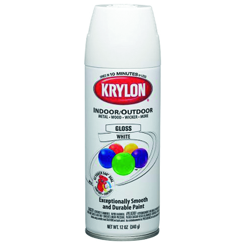 Krylon LP40K1501 16oz Krylon Gloss White