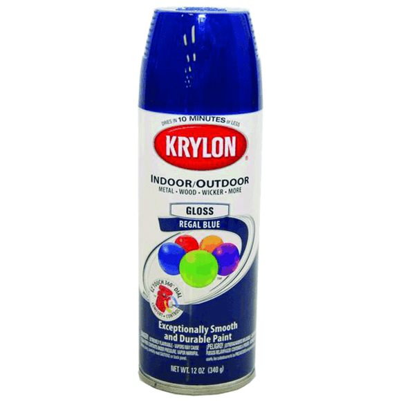 Krylon LP40K1901 16oz Regal Blue Spray Paint