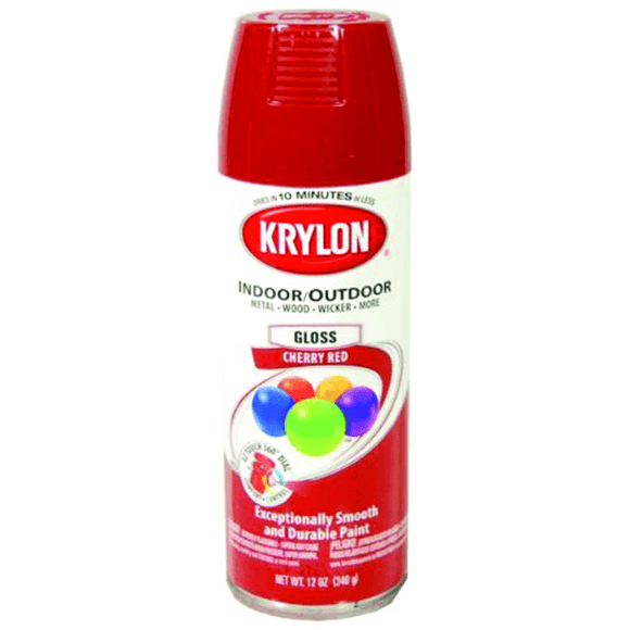 Krylon LP40K2101 16oz Cherry Red Spray Paint