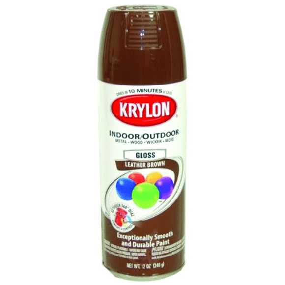 Krylon LP40K2501 16oz Leather Brown Krylon