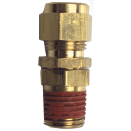 Coilhose Pneumatics LT51CSM0604 Model CSM0604–3/8" Hose Inside Diameter–1/4" MPT Thread - Swivel Fitting