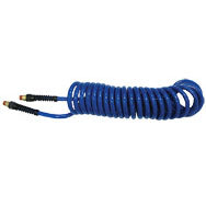 Coilhose Pneumatics LT51PU3825BT 3/8MPTX25' TRANS BLUE