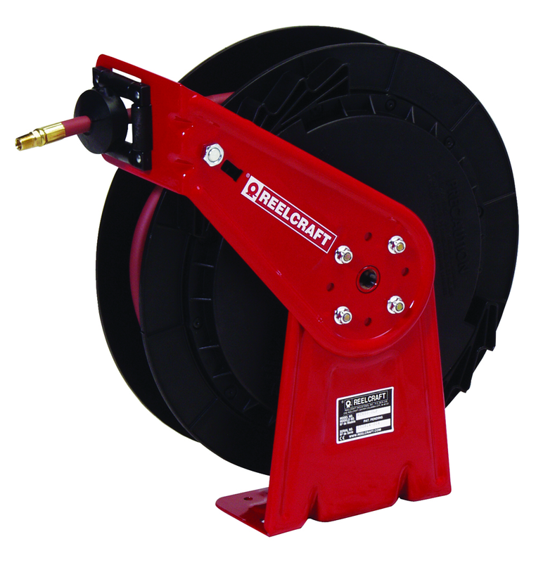 Reelcraft LT70RT635OMP 3/8" x 35 Feet Reel Tek Hose Reel