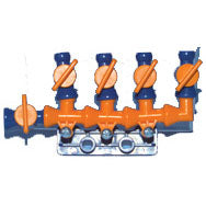 Loc-Line LV5521198 Coolant Hose System Component - 1/4" Inside Diameter System-1/4" Total Flow Control Manifold w/5 valves (Pack of 1)
