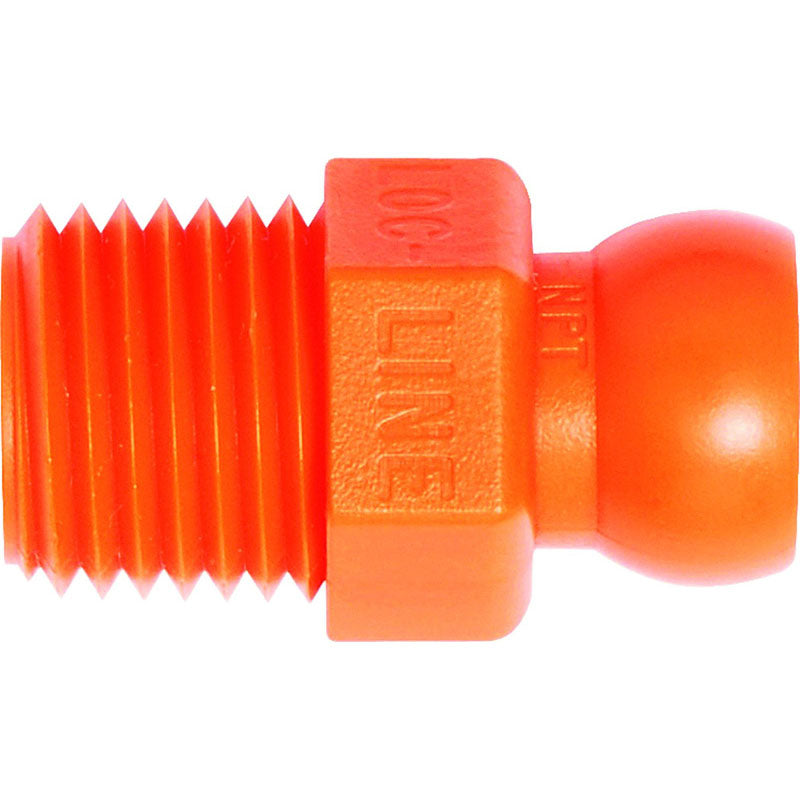 Loc-Line LV5541406 Coolant Hose System Component - 1/4" Inside Diameter System-1/4" NPT Connector (Pack of 4)