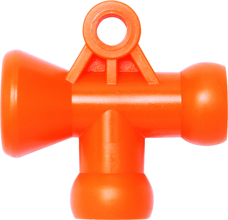 Loc-Line LV5541416 1/4" T Fitting 2 Piece - Coolant Hose System Component