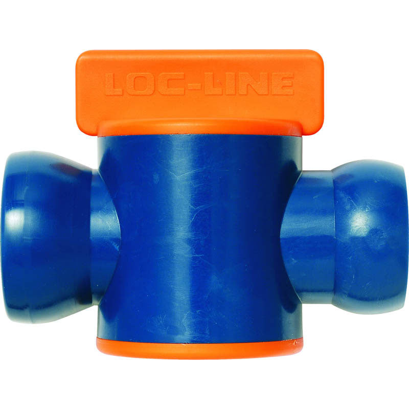 Loc-Line LV5569558 3/4" In-Line Valve 10 Piece - Coolant Hose System Component