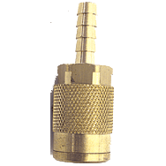 Coilhose Pneumatics LX50A900B4H Model A900B4H–1/4" Hose Barb–1/4" Body Size - Acme Interchange Connector