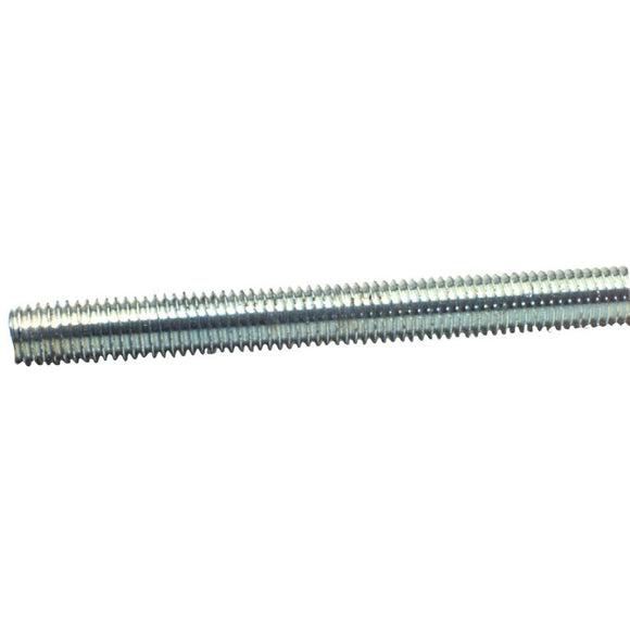 Generic USA ME5037168 Threaded Rod - 1/4"-20; 3 Feet Long; Zinc Plated
