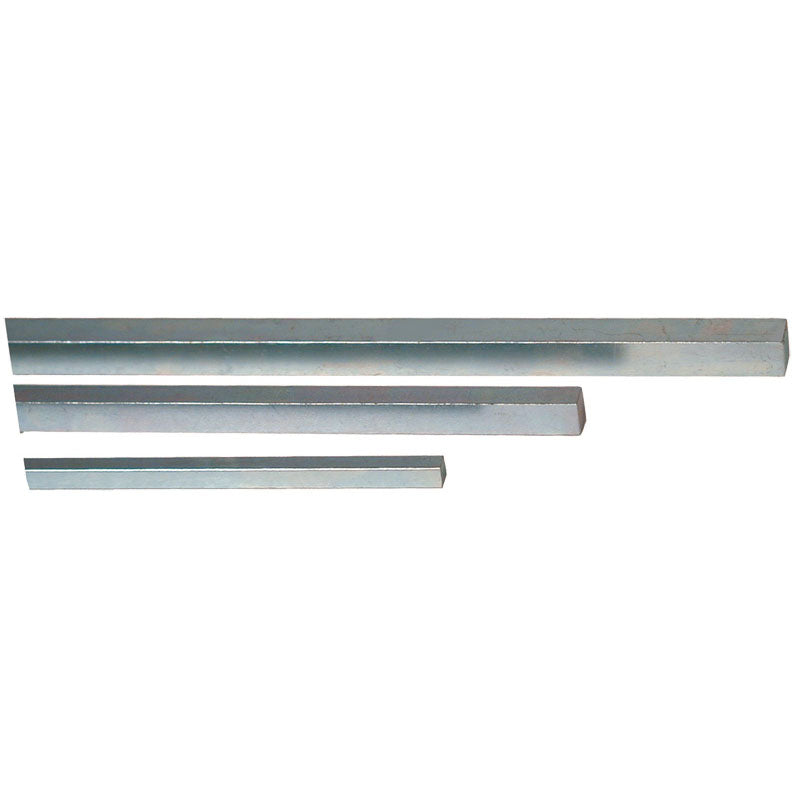 Precision Brand MF50438SS 7/16" Square Stainless Steel Keystock, 12" Length
