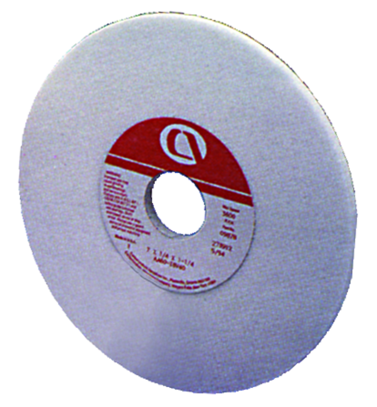 Carborundum MG3709875 7" x 1/4" x 1 1/4" - Aluminum Oxide (AA) / 60J Type 1 - Surface Grinding Wheel