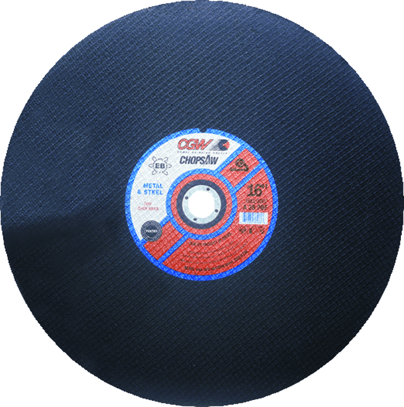 CGW MG9035576 14" x 3/32" x 1" - A36-PBF Double - Aluminum Oxide Reinforced Cut-Off Wheel
