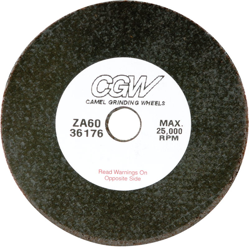CGW MG9036179 4" x 1/32" x 1/4" - Zirconia Aluminum Oxide 60 Grit Type 1 - Cut-Off Wheel