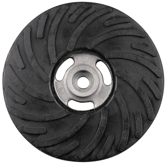 CGW MG9048220 4 1/2" x 5/8"-11 - Medium Density - Spiral Pattern - Back-up Pad For Resin Fibre Discs - Without Nut