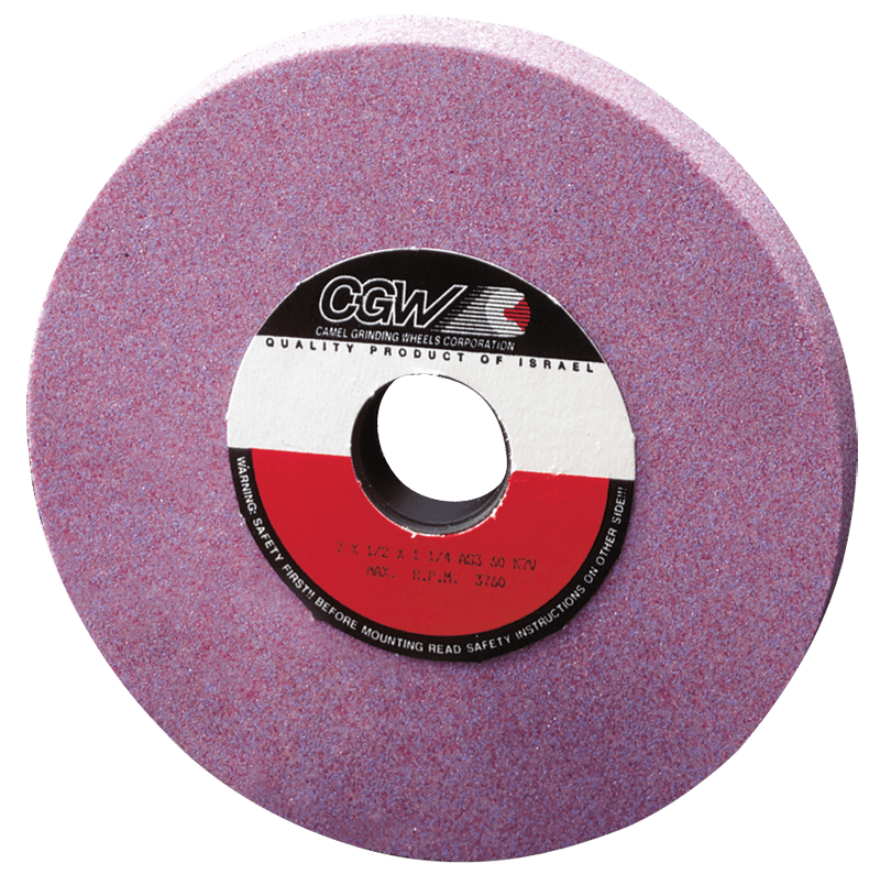 CGW MG9058048 14" x 1" x 5" - Aluminum Oxide (PA) / 46H Type 1 - Surface Grinding Wheel
