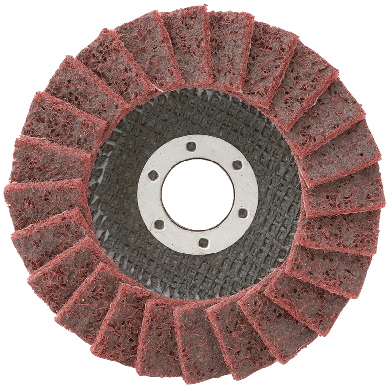CGW MG9070125 4 1/2" x 5/8"-11 - Very Fine - Type 27 - Surface Conditioning Flap Disc