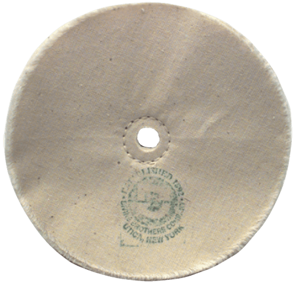 Divine Brothers MG95601 6" x 1/2" (20 Ply) - Cotton Loose Type Buffing Wheel
