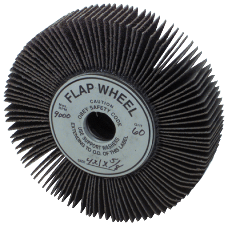 Generic USA MH504160 4" x 1" x 5/8"-60 Grit Unmounted Flap Wheel
