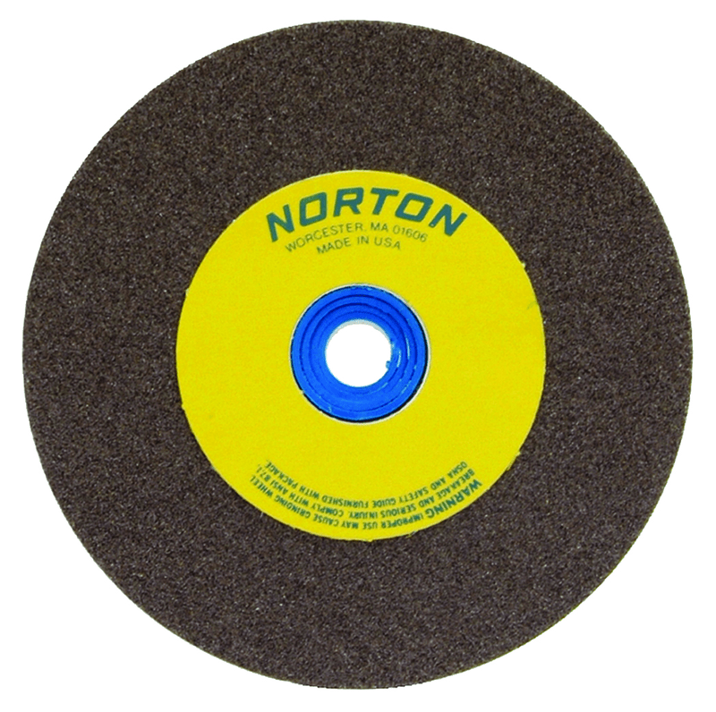 Norton Abrasives MH60120063055 12" x 2" x 1-1/2" Gemini Alundum Bench & Pedestal Wheel Type 01 Straight 36/46