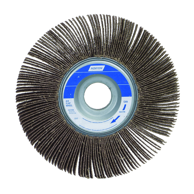 Norton Abrasives MH61FW0302668 3-1/2" x 1" x 5/8" Metalite R265 Flap Wheel 60 Grit Aluminum Oxide