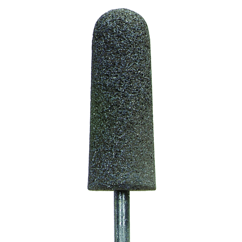Norton Abrasives MH67A11P16464 7/8" x 2" 1/4" Spindle Charger Mounted Point A11 30 Grit Zirconia Alumina/Aluminum Oxide