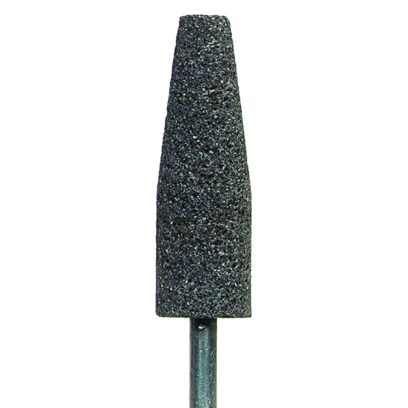 Norton Abrasives MH67A1P16457 3/4" x 2-1/2" 1/4" Spindle NorZon Mounted Point A1 24 Grit Zirconia Alumina