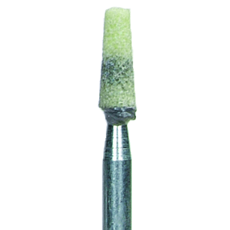 Norton Abrasives MH67B97P49048 1/8" x 3/8" 1/8" Spindle Quantum Mounted Point B97 80 Grit Ceramic Alumina
