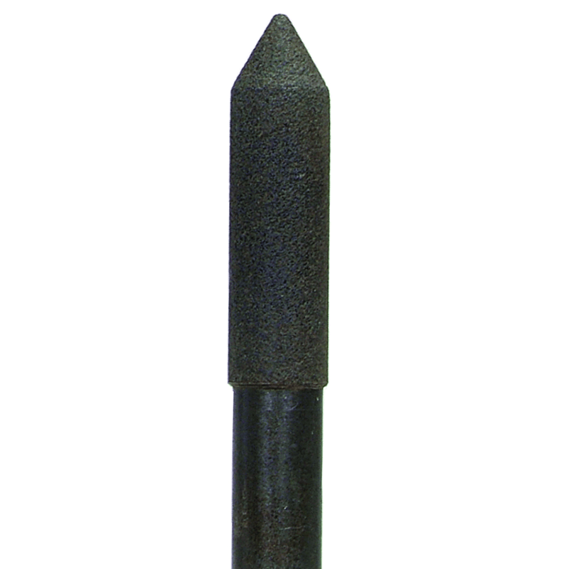 Norton Abrasives MH67CL05221421 1/2" x 2" 1/2" Spindle Center Lap Mounted Point 80 Grit Aluminum Oxide